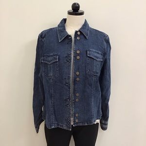 Liz Claiborne Denim Jacket X-Large